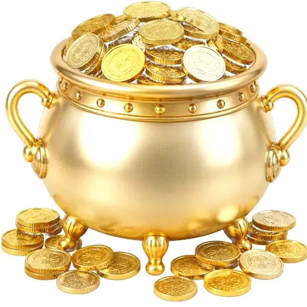 Coin-filled cauldron — Magic Win